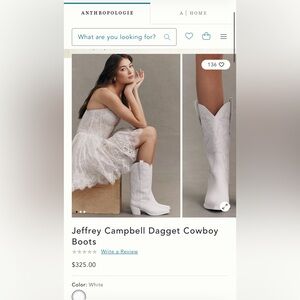 Jeffrey Campbell Dagget Cowboy Boots